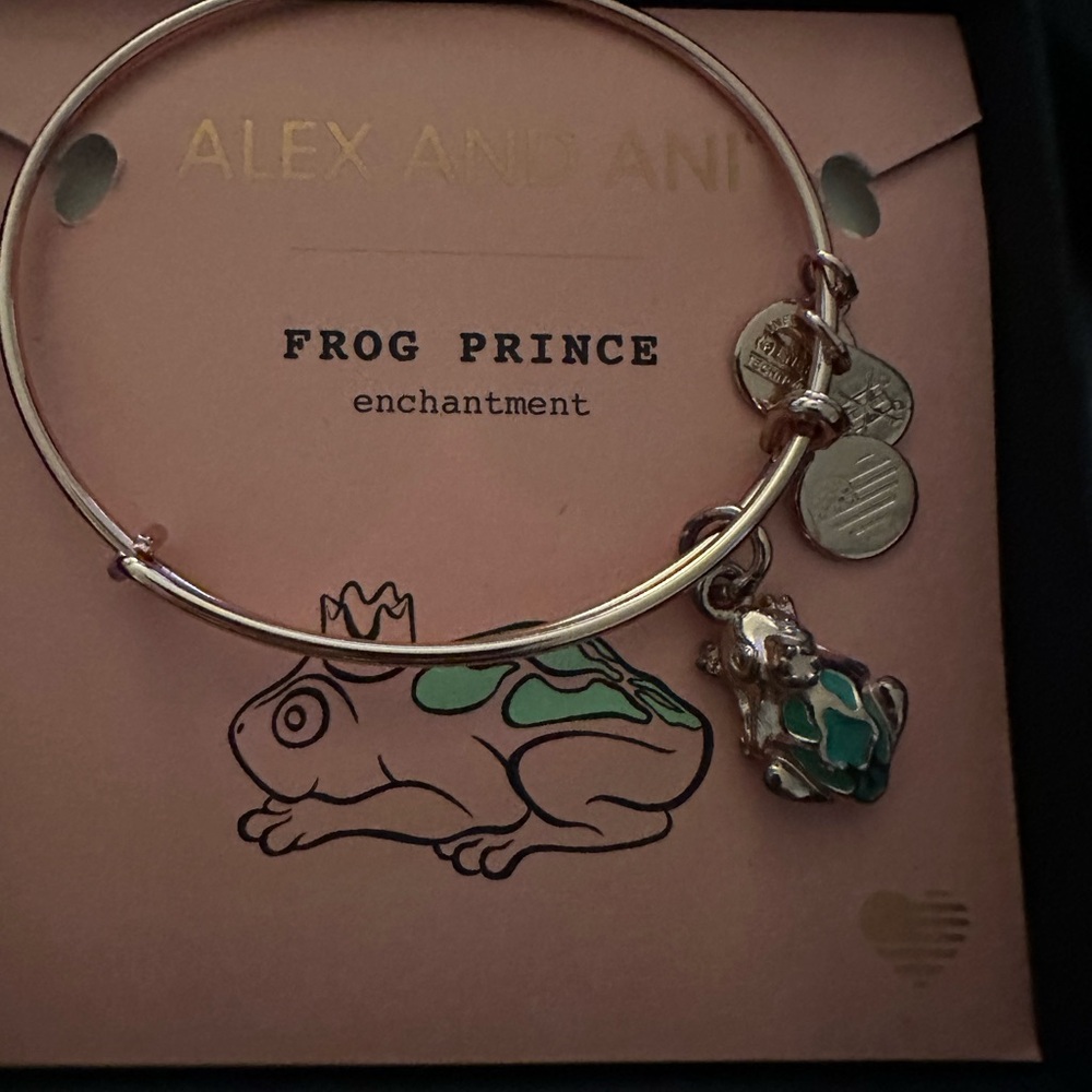 Alex and Ani Enchantment Frog Bangle